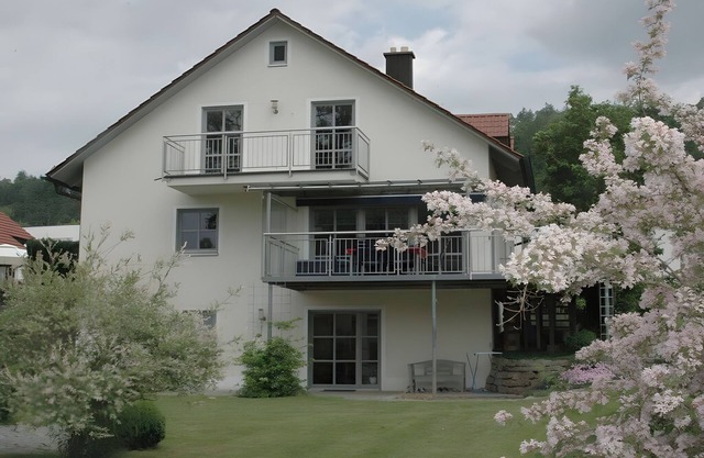 Casa de vacaciones 'Altmühltal Beilngries' con vistas a la montaña, terraza privada y Wi-Fi