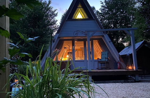 Casa de vacaciones 'Am Waldrand' con terraza privada, jardín privado y wifi