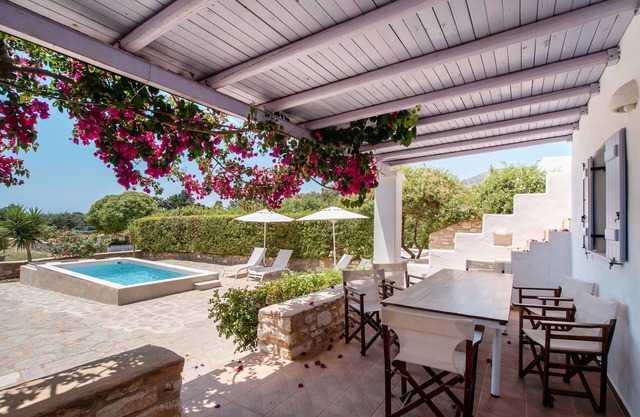 Casa de vacaciones 'Blue Xenia' con vistas al mar, Wi-Fi y aire acondicionado
