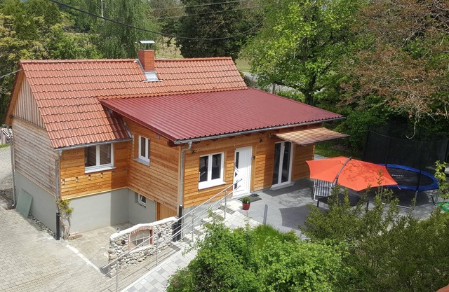 Casa de vacaciones 'Bodensee-Landurlaub' con terraza privada, jardín privado y Wi-Fi