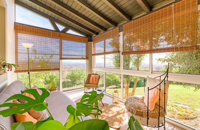 Casa de vacaciones 'Casa Pavão - Selão Da Eira' con vistas al mar, piscina compartida y Wi-Fi