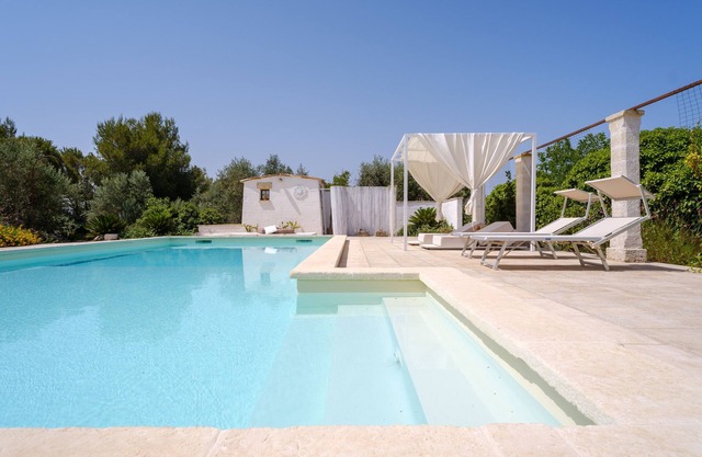 Casa de vacaciones Dependance Rosy con piscina y jardín