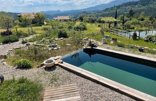 Casa de vacaciones 'Eco Gîte' con vistas a la montaña, Wi-Fi y aire acondicionado