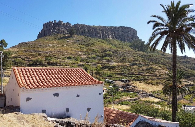 Casa de vacaciones 'Casa Pavón De La Fortaleza Chipude' con vistas al mar, terraza privada y Wi-Fi