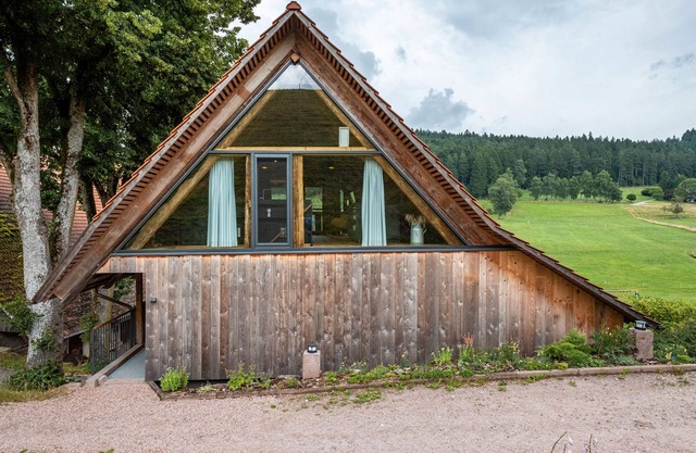 Casa de vacaciones 'Ferienhaus Kornspeicher' con vistas a la montaña, terraza y Wi-Fi