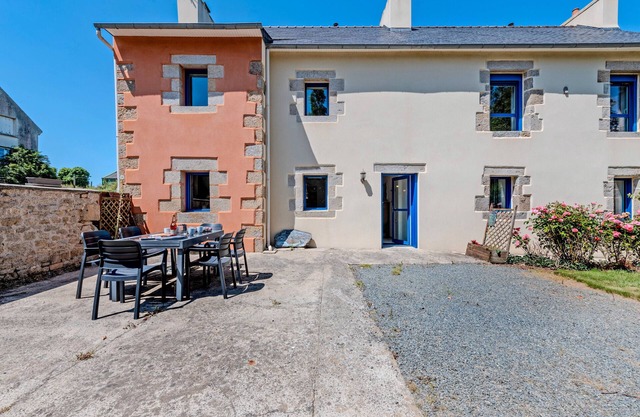 Casa de vacaciones 'Gîte De Pen Douar' con terraza privada, jardín privado y Wi-Fi