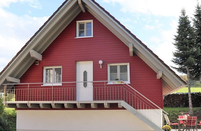 Casa de vacaciones 'Grassertblick' con terraza privada y Wi-Fi