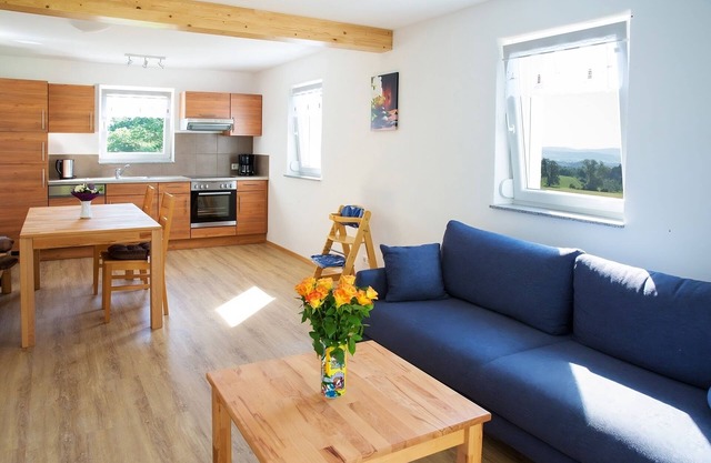 Casa de vacaciones 'Haus 1, 80 Qm, 2 Schlafzimmer' con terraza privada, jardín compartido y Wi-Fi