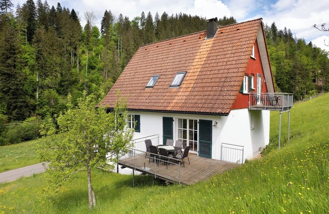 Casa de vacaciones 'Haus 1 Hanselishof - 2' con vistas a la montaña, terraza privada y Wi-Fi
