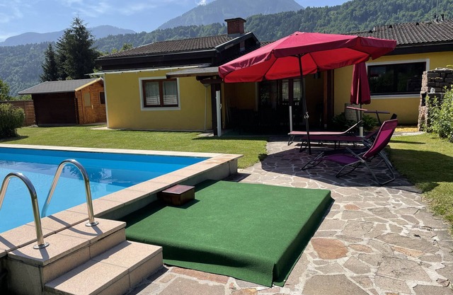 Casa de vacaciones "Haus Linsendorf" con acceso privado al lago, piscina y Wi-Fi