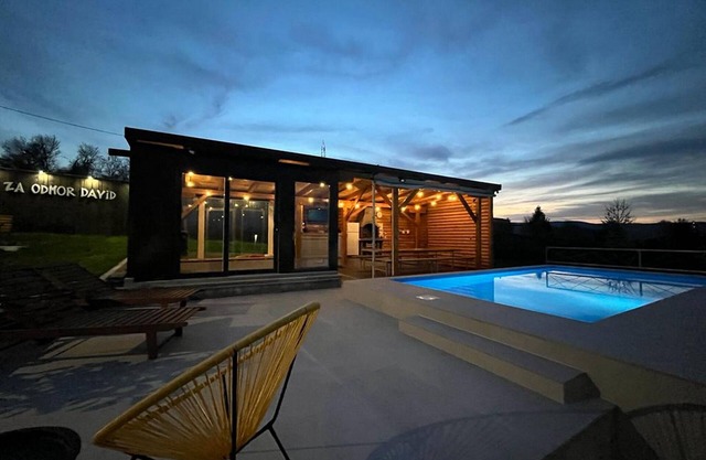 Holiday home David - private heathed pool