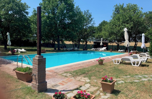 Casa de vacaciones "Il Forcone" con piscina compartida y Wi-Fi