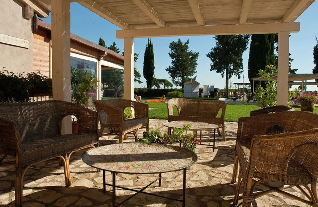 Resort con piscina, zona wellness y aire acondicionado