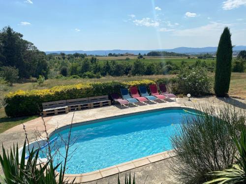 Holiday Home in Pertuis with Pool and Views