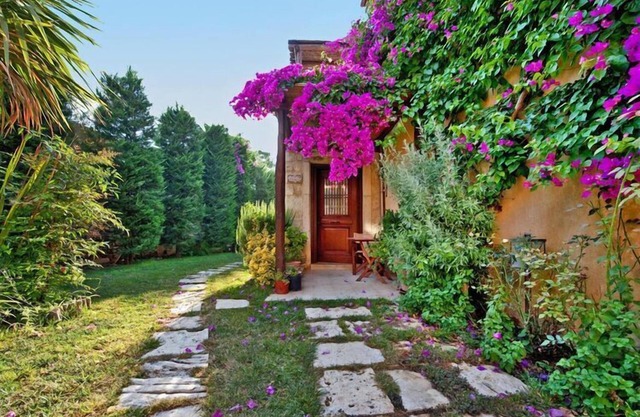 Casa de vacaciones en Archanes con jardín