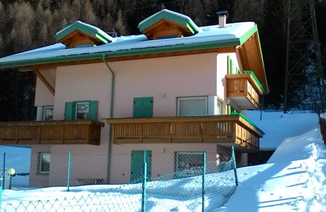 casa de vacaciones en las montañas