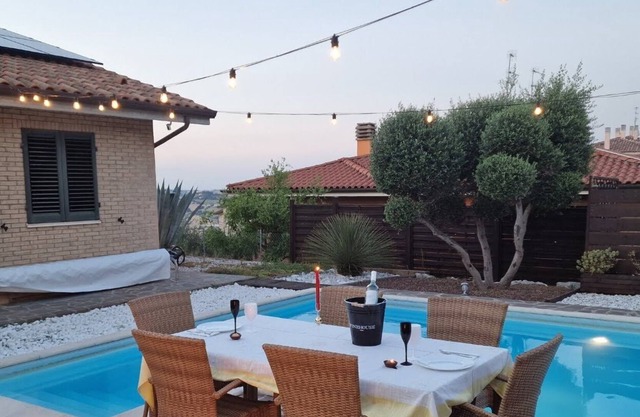 Holiday home in the Marche region with heated swimming pool for use exclusive