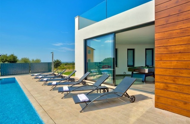 Casa de vacaciones en Višnjan con Seaview, Terraza, Acondicionador, WIFI (4840-1)