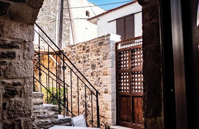 Casa de vacaciones 'Kalykas' con vistas a la montaña, Wi-Fi y aire acondicionado