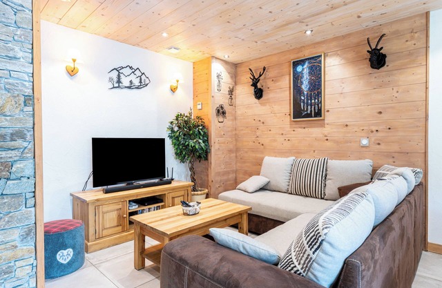 Casa de vacaciones 'L'attrape Rêves' con vistas a la montaña y Wi-Fi
