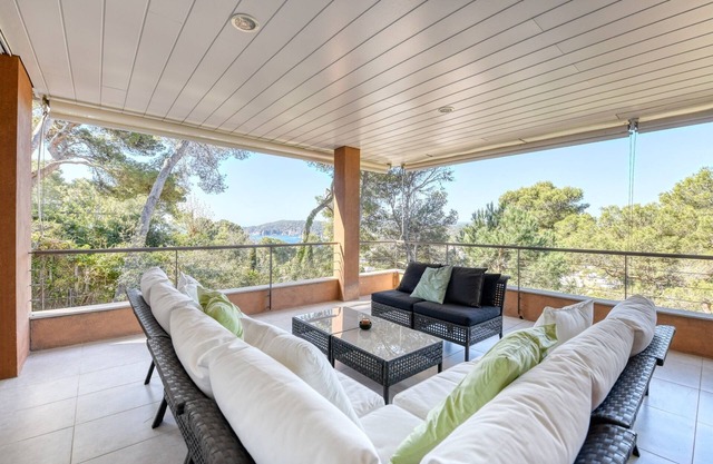 Casa de vacaciones 'La Brisa' con vistas al mar, Wi-Fi y aire acondicionado