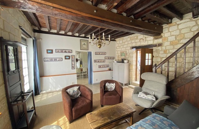 Casa de vacaciones "La Maison Du Bec En Normandie" con terraza privada, jardín privado y Wi-Fi