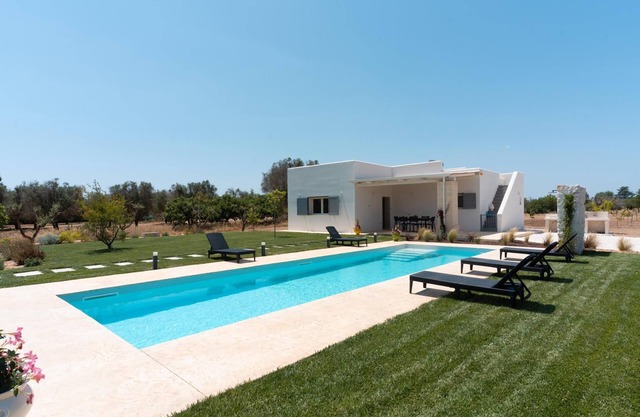 Casa de vacaciones 'Lamia Flora' con piscina privada, Wi-Fi y aire acondicionado