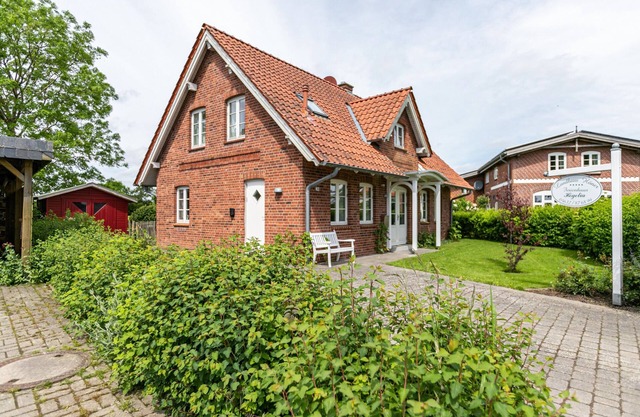 Casa de vacaciones 'Landhaus Högelia Flensbúrger Förde' con terraza privada, jardín privado y Wi-Fi