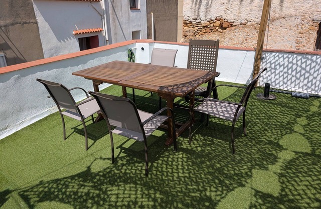 Casa de vacaciones 'Linda' con terraza privada, balcón y Wi-Fi