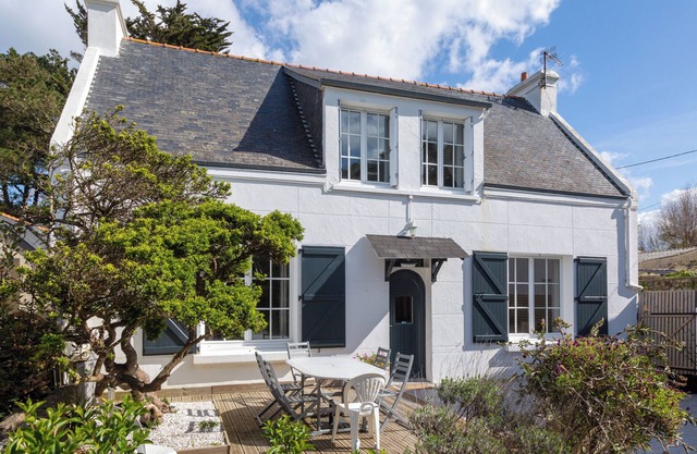 Casa de vacaciones 'Maison De Bord De Mer' con terraza privada y Wi-Fi