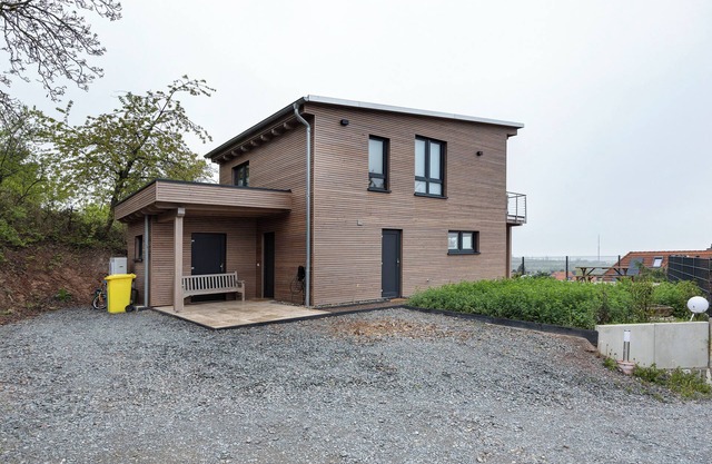 Casa de vacaciones 'Mit Panoramablick' con vistas a la montaña, terraza compartida y Wi-Fi