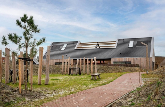 Casa cerca de la playa del Mar del Norte y sauna