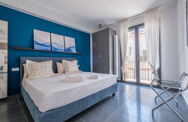 Casa de vacaciones 'Ninai Sea Apartamento vacacional' con balcón, Wi-Fi y aire acondicionado