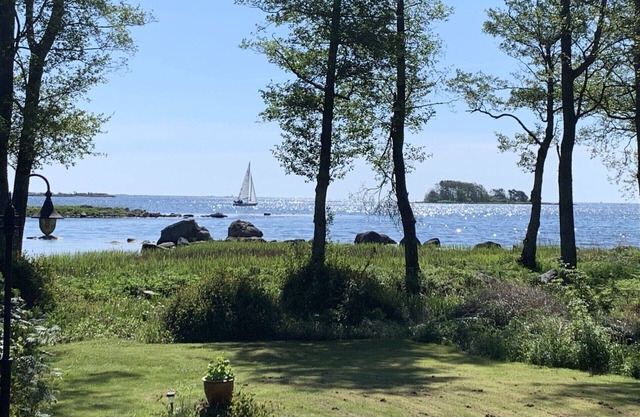 Holiday home pearl with the Baltic Sea in front of the door