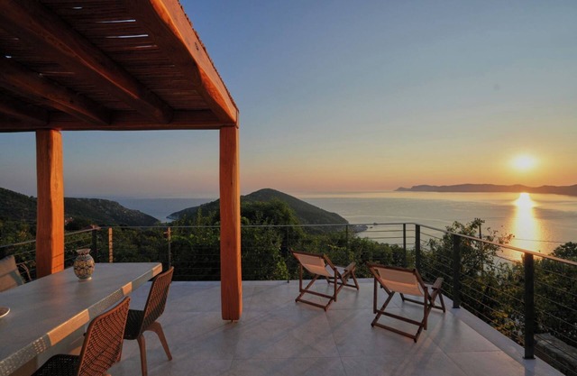 Casa de vacaciones 'Residencia Pnoé' con vistas al mar, Wi-Fi y aire acondicionado