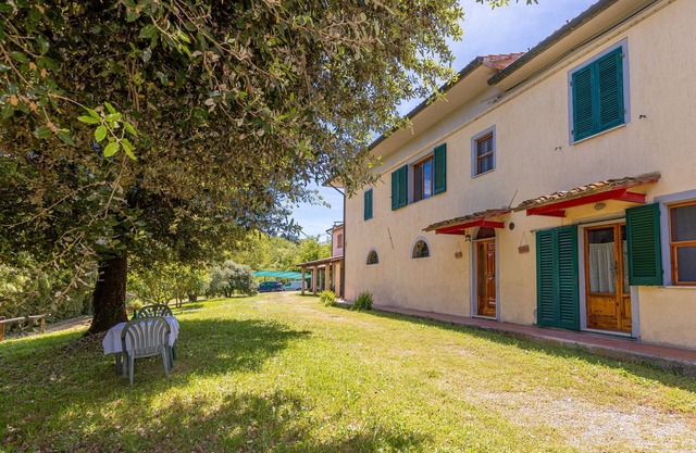 Casa de vacaciones 'Poggio5' con piscina compartida, terraza privada y Wi-Fi