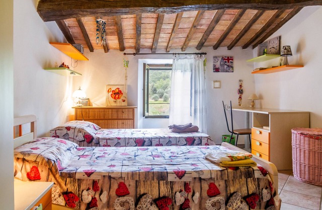 Casa de vacaciones 'Querciagrossa Da Dora' con piscina privada, terraza privada y Wi-Fi