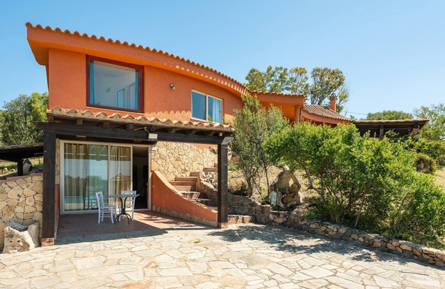Casa de vacaciones 'Simius' con vistas al mar, Wi-Fi y aire acondicionado