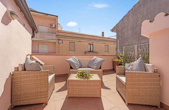 Casa de vacaciones 'Su Niu De Arbus' con terraza privada y aire acondicionado
