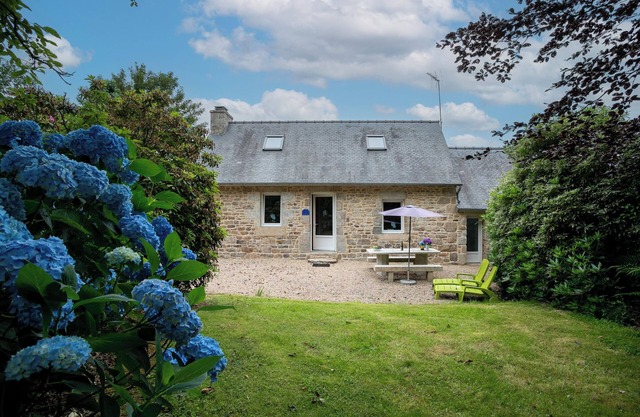 Casa de vacaciones 'Ty Nevez' con terraza privada y jardín privado