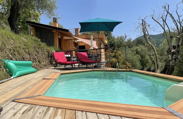 casa de vacaciones con piscina en un entorno absolutamente fabuloso!