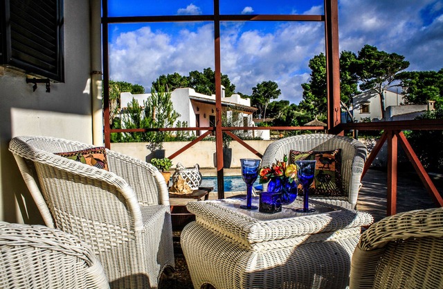 Casa de vacaciones 'Villa Buena Vista' con vistas al mar, Wi-Fi y aire acondicionado