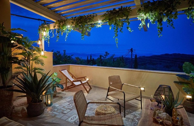 Casa de Vacaciones 'Village House Lianelia Luxury' con Vista al Mar, Wi-Fi y Aire Acondicionado