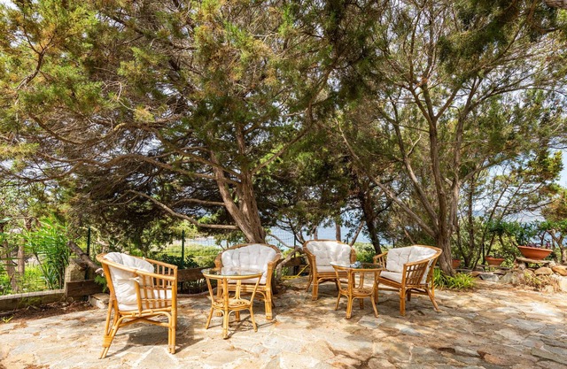 Casa de vacaciones "Villetta Evelina" con vistas al mar, jardín y aire acondicionado