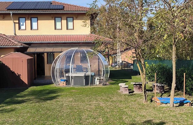 Casa vacacional con sauna de infrarrojos y jacuzzi