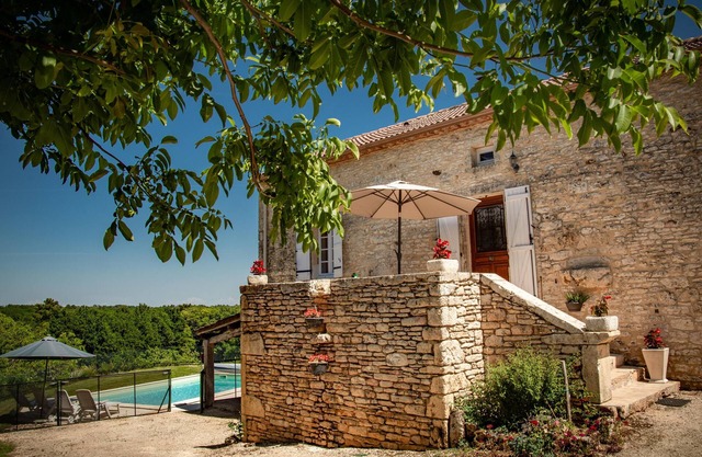 Holiday home with private pool and views