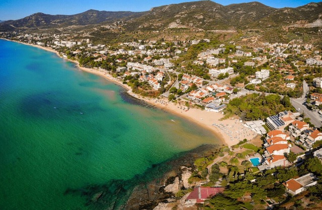 VILLA SIESTA junto al mar, separada, cómoda, mágica vista al mar Garde enorme