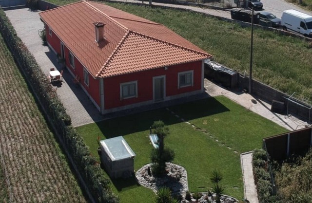 casa de vacaciones frente al mar al norte de portugal