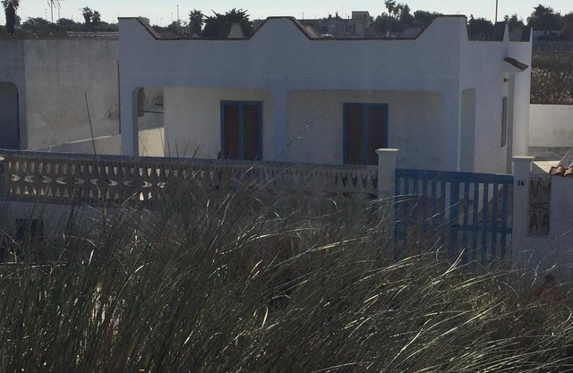 Casa de vacaciones en el mar.