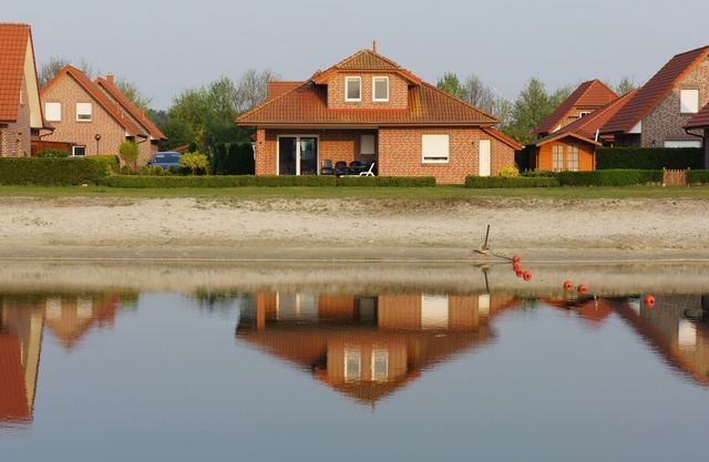 Casa de vacaciones justo en el lago